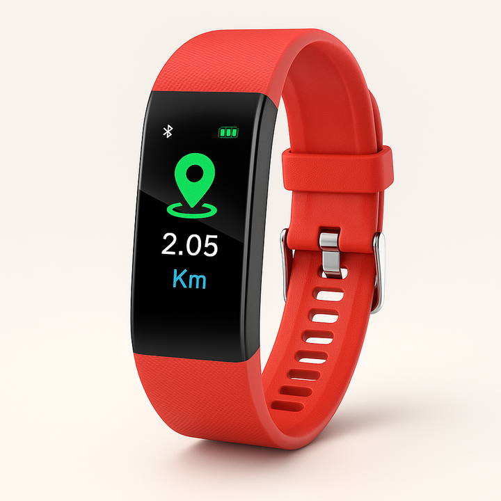 Reloj inteligente para mayores, asistente de salud y monitor de actividad. Controla pulsaciones, sueño y fomenta el movimiento.