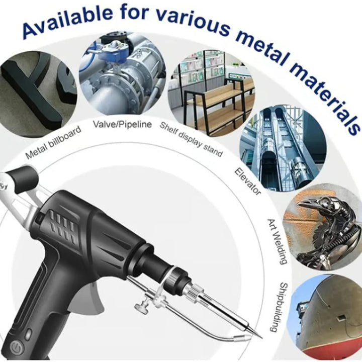 Estación de soldadura profesional para electrónica. Ideal para reparar circuitos, cables y bricolaje con estaño rápido.