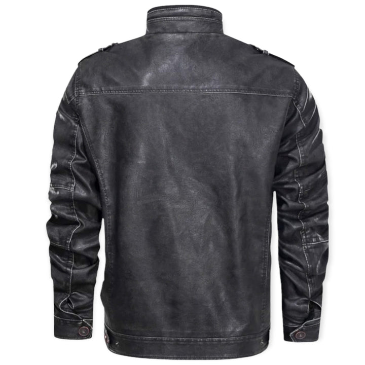 Chaqueta de hombre con cremallera, estilo moderno y elegante. Perfecta para vestir casual en otoño.