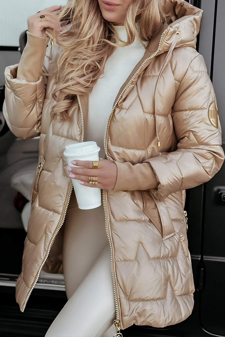 Chaqueta elegante de mujer, perfecta para media estación, estilo versátil otoño-primavera.