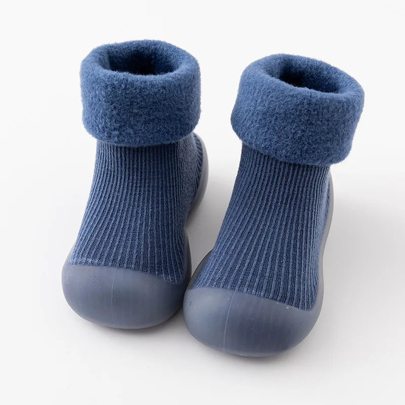 Calcetines-zapato antideslizantes para bebés en etapa de gateo y primeros pasos, máxima seguridad.