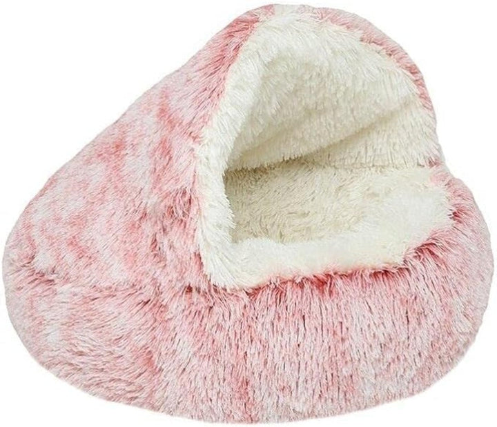 Cama nido acogedora para mascotas. Asegura un sueño profundo y confort superior, mejora el bienestar.