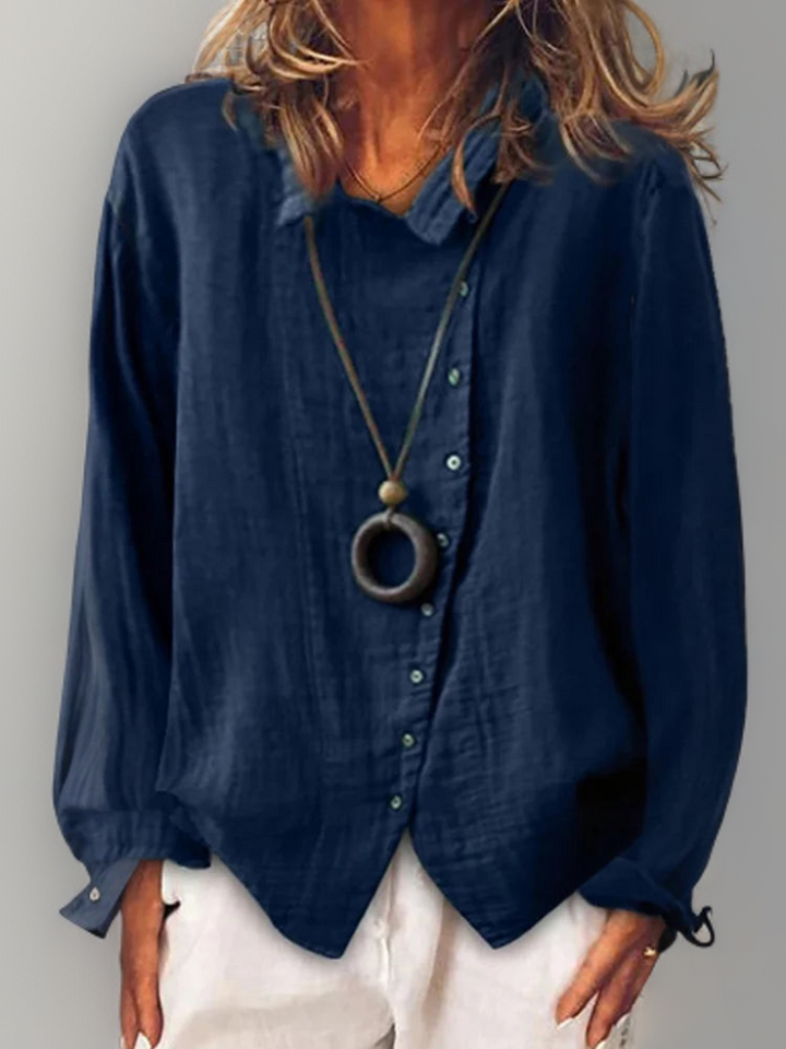 Camiseta de mujer con corte relajado y diseño minimalista. Cómoda y versátil para el estilo diario sin esfuerzo.