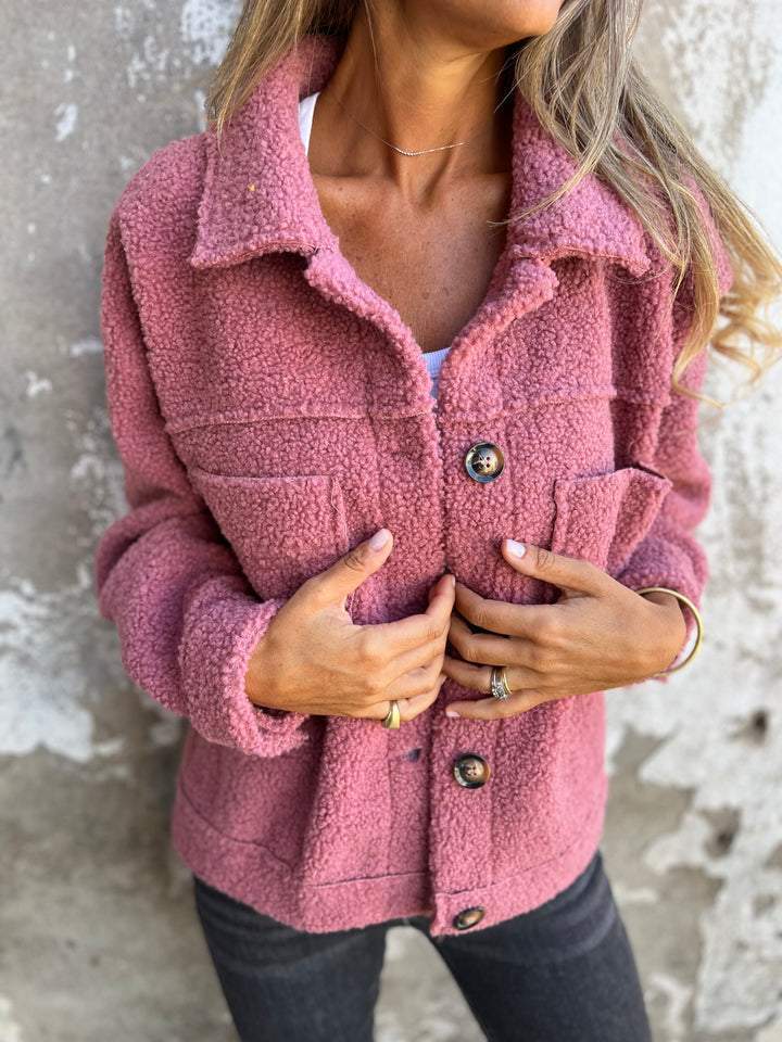 Abrigo largo mujer NOA, elegante y cálido. Ropa exterior de moda para otoño/invierno con bolsillos. Estilo chic.