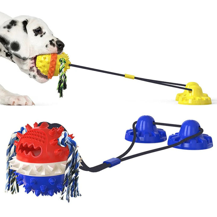 Mascota activa con juguete interactivo que se mueve solo. Perfecto para entretenimiento diario.