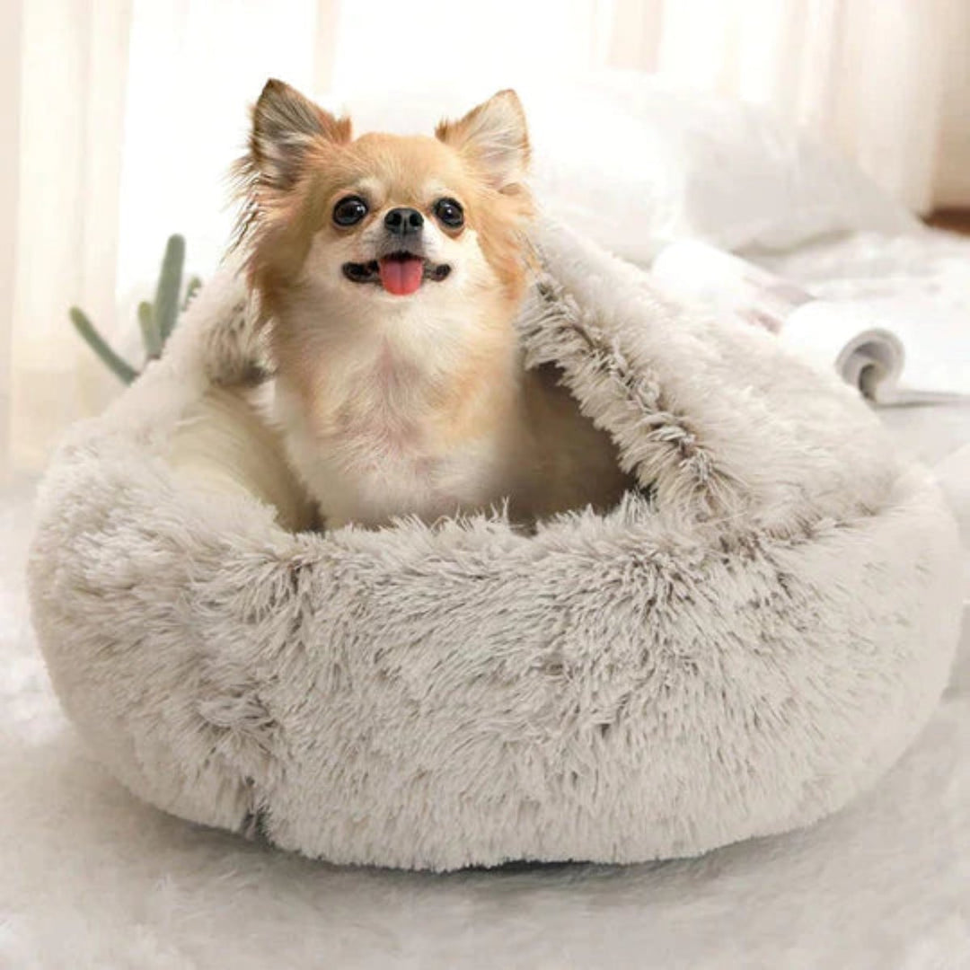 Cama suave y lavable para mascotas. Confort duradero y fácil mantenimiento para bienestar animal.
