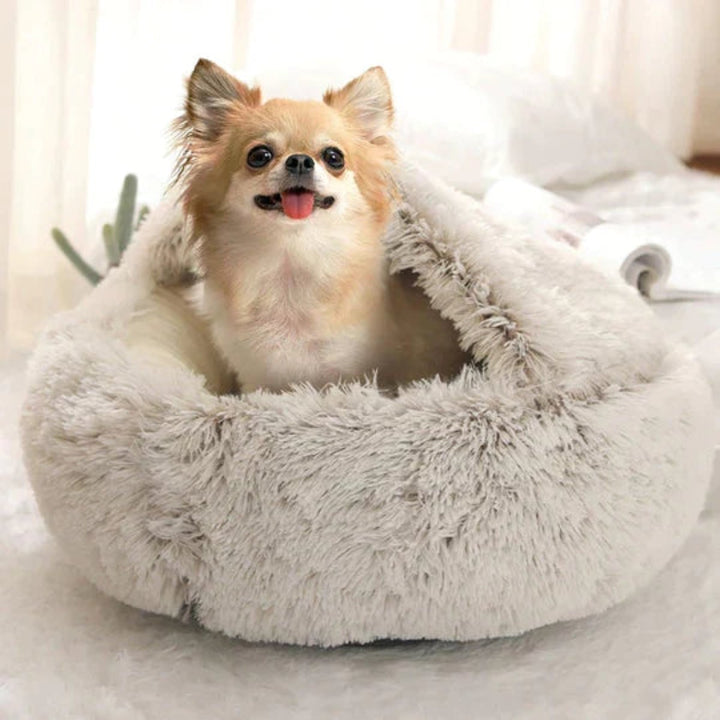 Cama suave y lavable para mascotas. Confort duradero y fácil mantenimiento para bienestar animal.