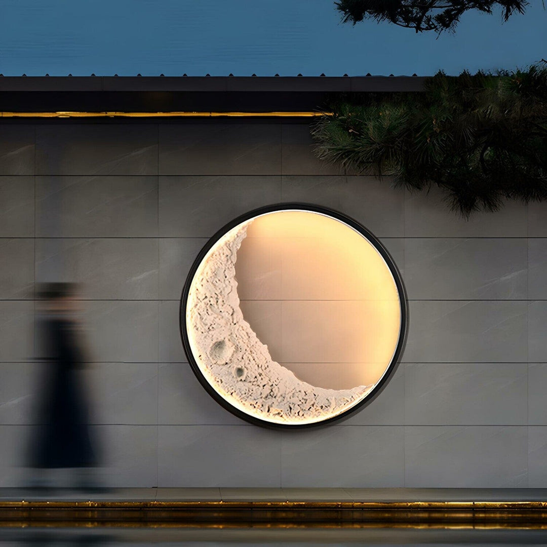 Lámpara de pared moderna con luz LED regulable, opción cálida o blanca. Perfecta para ambiente hogareño.
