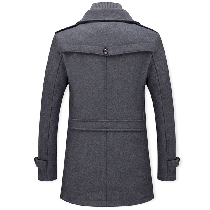 Chaqueta de invierno BRUNO para hombre. Estilo casual con cuello alto y cremallera. Ropa masculina versátil.