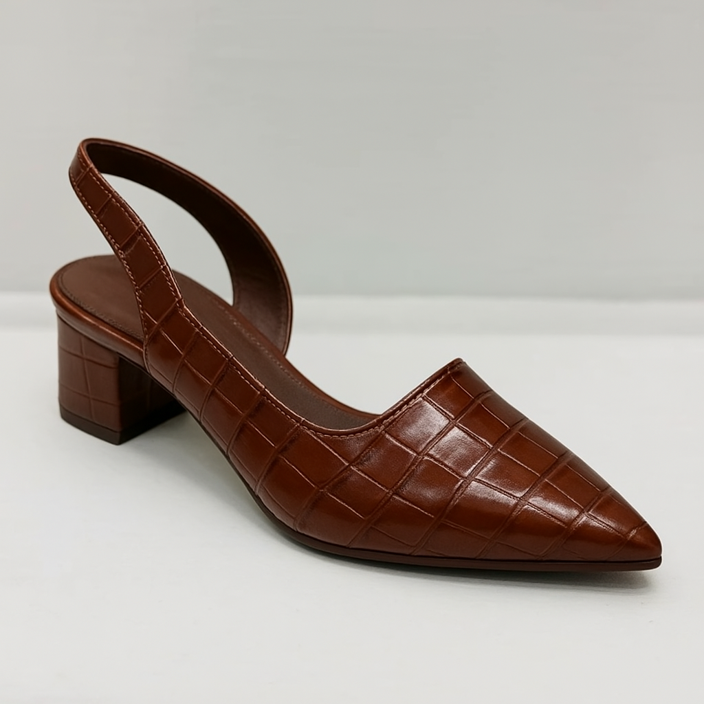 Zapatos de tacón de moda para mujer, con punta afilada. Calzado versátil y elegante para toda ocasión.