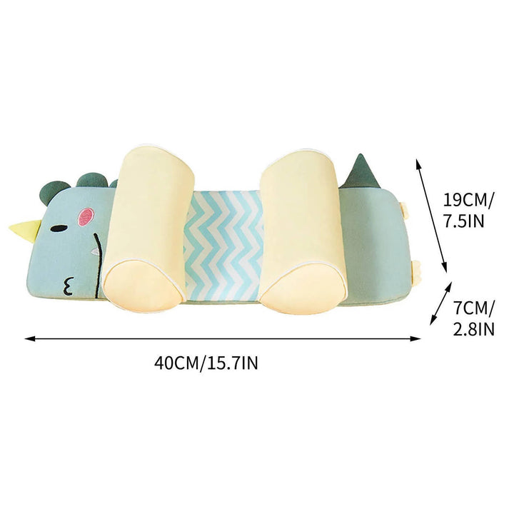 Almohada Ergonómica Ajustable para Bebés: Soporte Crecimiento Cráneo