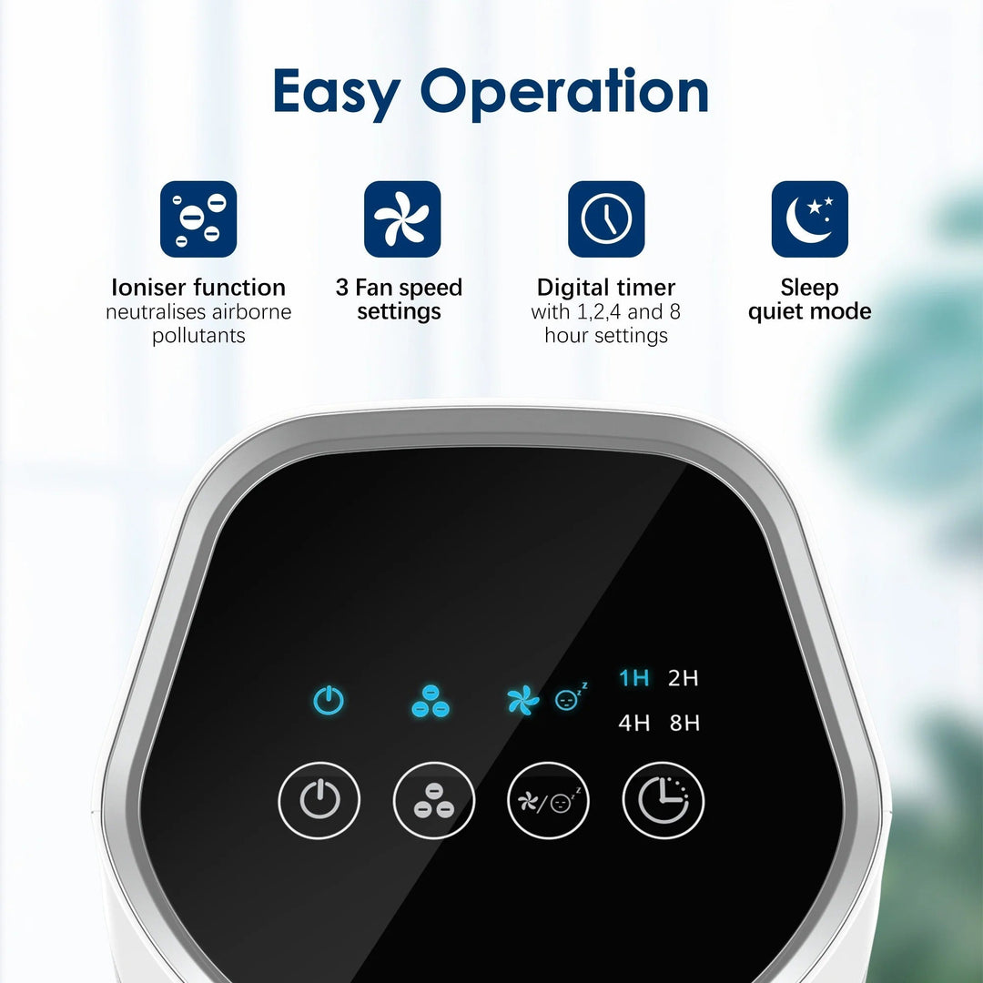 Purificador de aire HEPA antipolvo y antialérgenos, garantiza un aire más limpio y saludable en tu hogar.