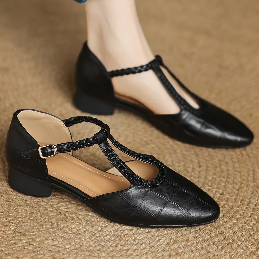 Zapatos ortopédicos Mary Jane para mujer, confort diario y soporte elegante.