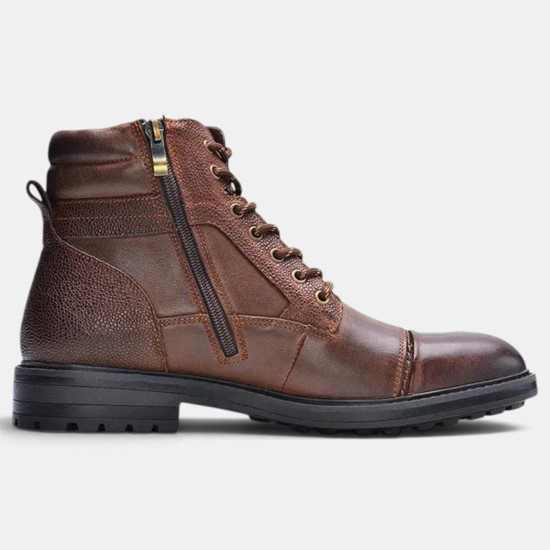 Botines casual de hombre para otoño/invierno. Estilo workwear, cómodos y con doble cierre.