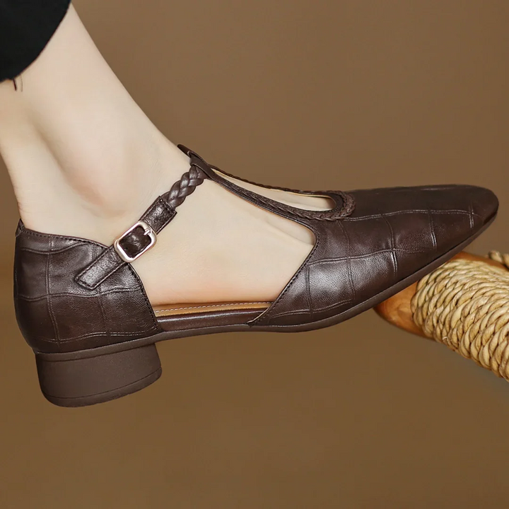 Zapatos Mary Jane ortopédicos para mujer, suela de confort y diseño moderno para caminar todo el día.