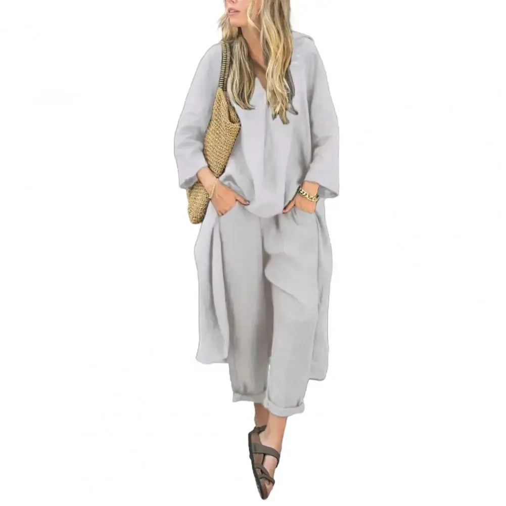 Ropa de mujer: conjunto dos piezas moderno, cómodo y elegante. Versátil para el verano. Estilo femenino.