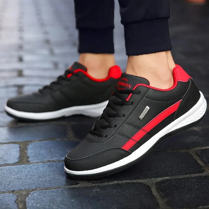 Zapatos casuales ortopédicos para hombre. Combinan estilo moderno con soporte superior para tus pies.