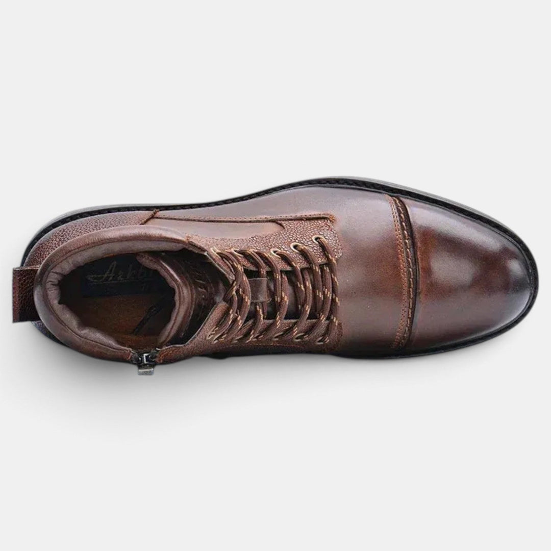 Calzado robusto: Botines de hombre workwear, resistentes y con doble cierre. Perfectos para invierno.