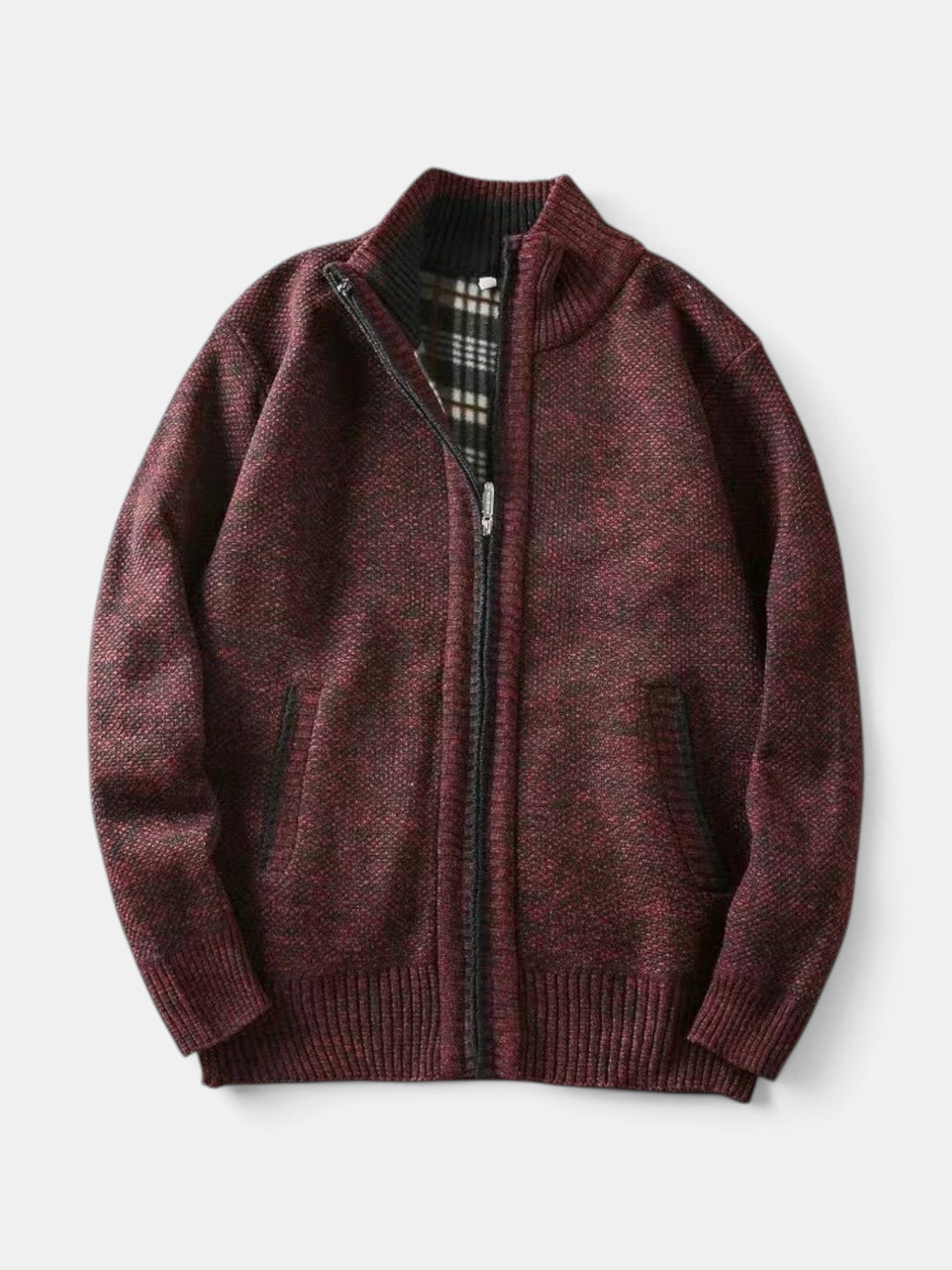 Suéter de hombre afelpado de punto, suave y cálido. Imprescindible en invierno.