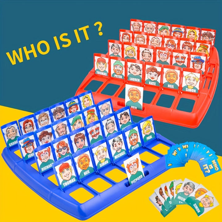 Juego interactivo ¿Quién Es? Regalo perfecto para niños y adultos. Disfruta un pasatiempo clásico de adivinanzas.