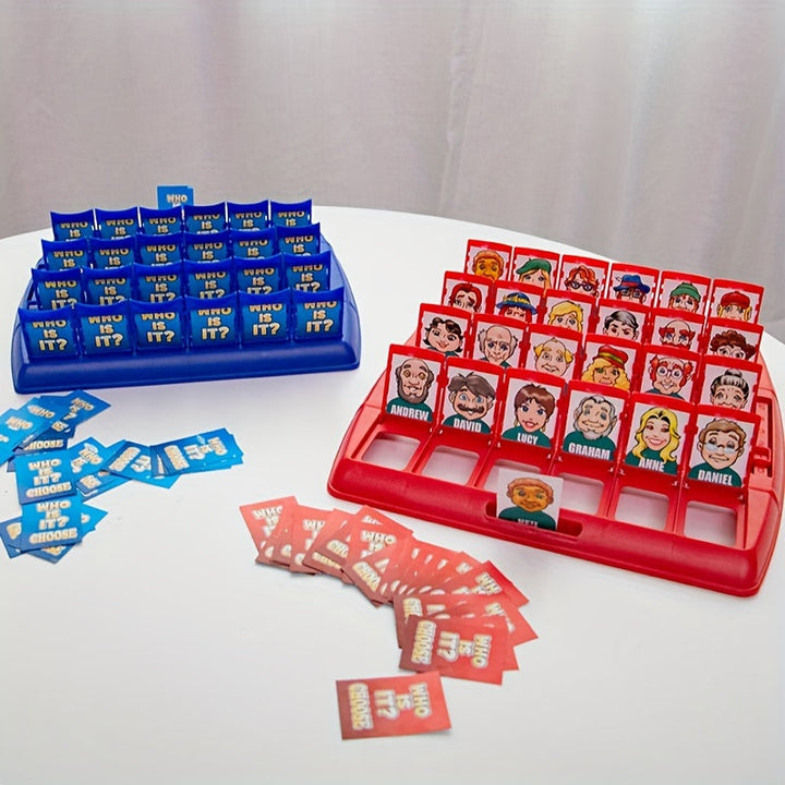 Juego infantil y familiar ¿Quién Es? El clásico de adivinanzas que fomenta la interacción y diversión en casa.