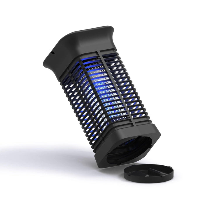 Solución definitiva contra mosquitos: zapper eléctrico. Lámpara UV potente para control de plagas en cualquier entorno.