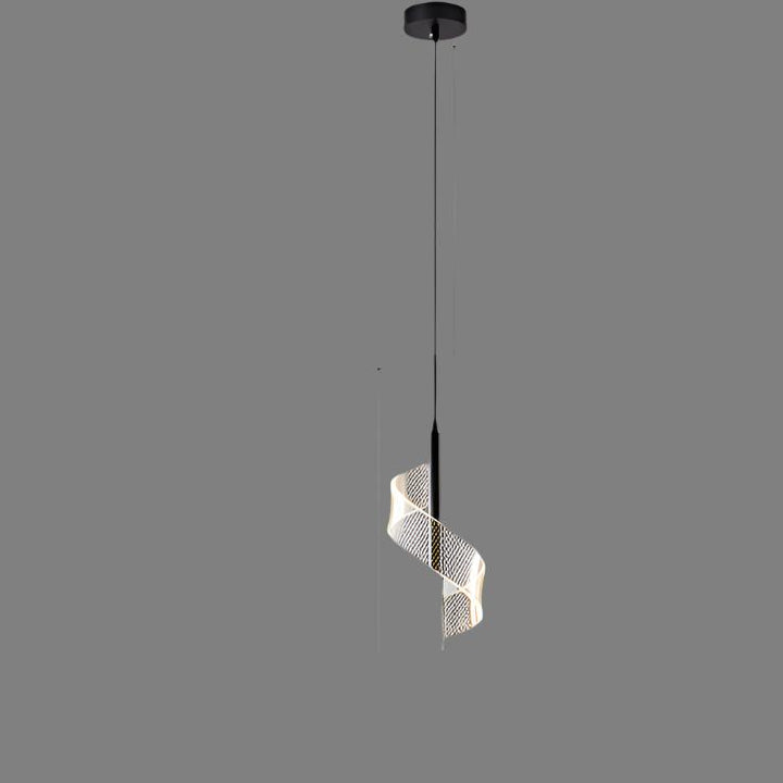 Iluminación interior LED espiral, un toque moderno y elegante para su hogar u oficina.