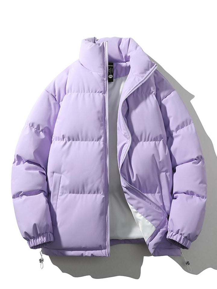 Cálida chaqueta de invierno para hombre, acolchada, duradera y cómoda.