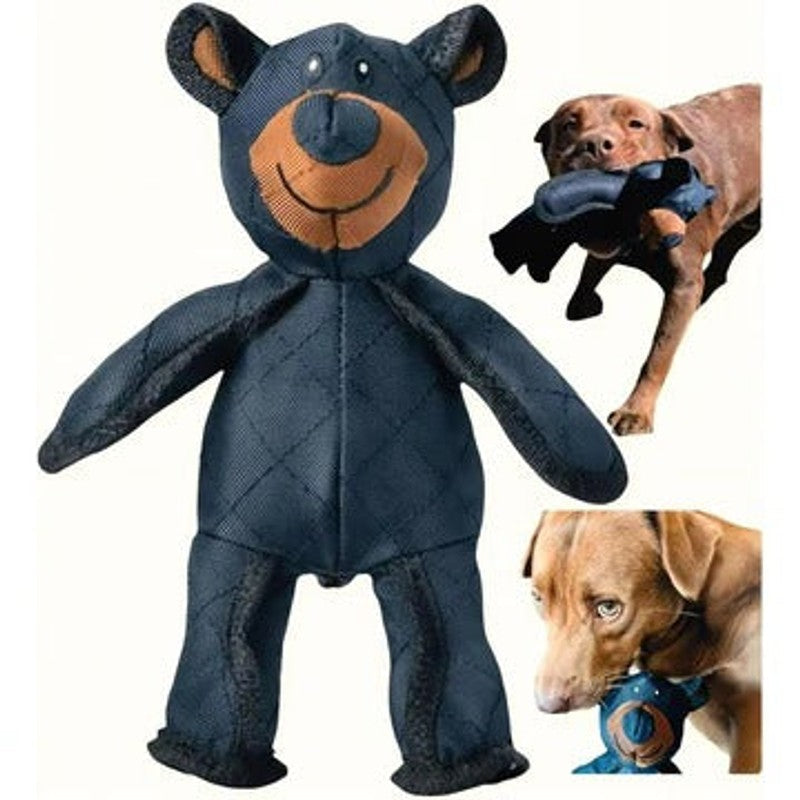 Peluche de oso suave para perros, juguete acolchado con silbato, diseñado para la diversión de tu mascota.