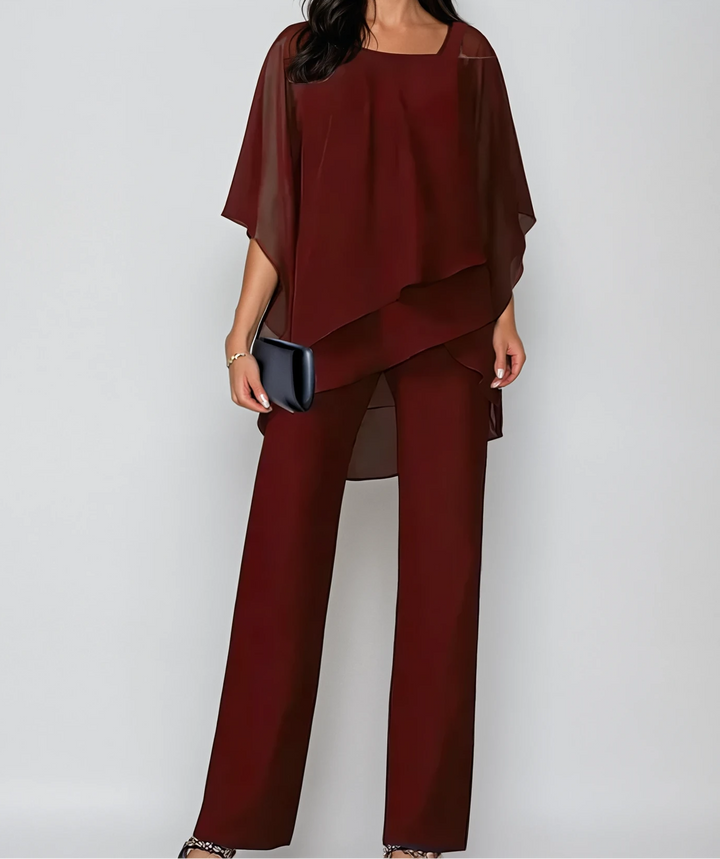 Conjunto de moda de dos piezas para mujer, estilo veraniego, cómodo y versátil para cualquier ocasión.