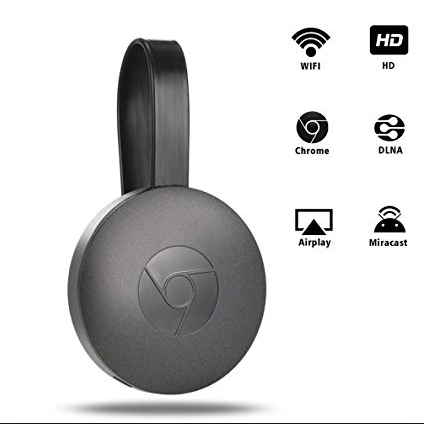Reproductor streaming inalámbrico HD para TV, transforma tu TV. Compatible con mirroring, Netflix y YouTube.