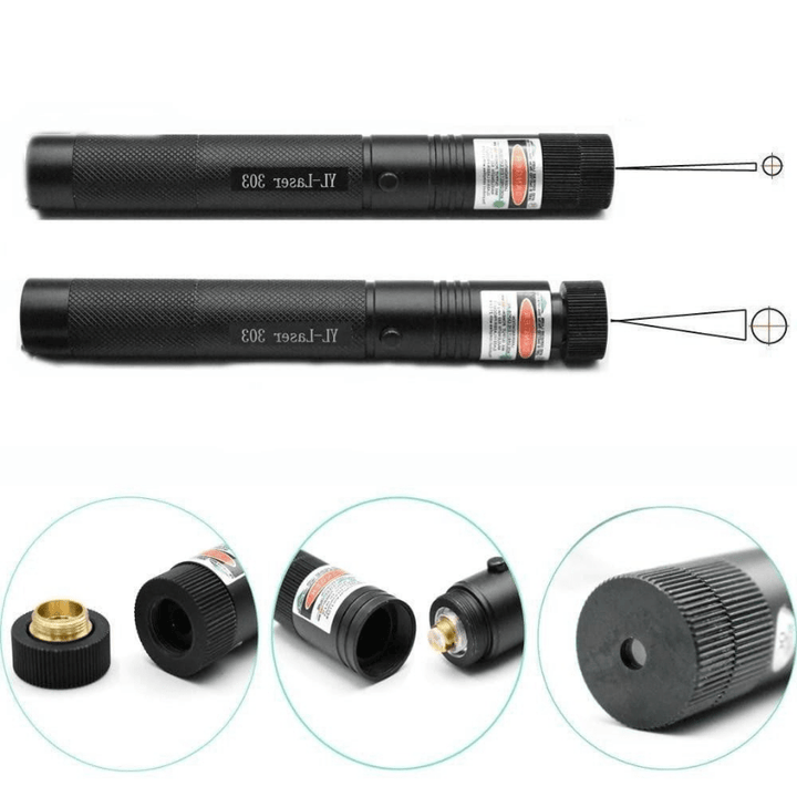 Gadget puntero láser 303 verde para presentaciones profesionales. Herramienta tecnológica portátil y precisa.