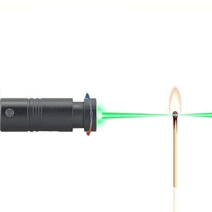 Puntero láser 303 verde para astronomía, potente haz para observar estrellas y constelaciones en exterior.