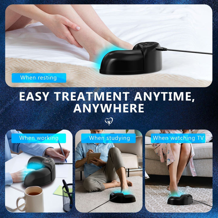 Dispositivo de terapia de luz LED. Para uñas saludables, fuertes y con mejor apariencia. Cuidado personal avanzado.