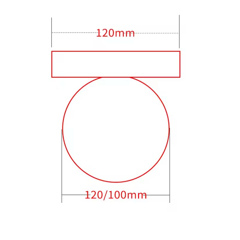 Lámpara de pared estilo escandinavo, aporta un toque moderno y minimalista a la iluminación del hogar.