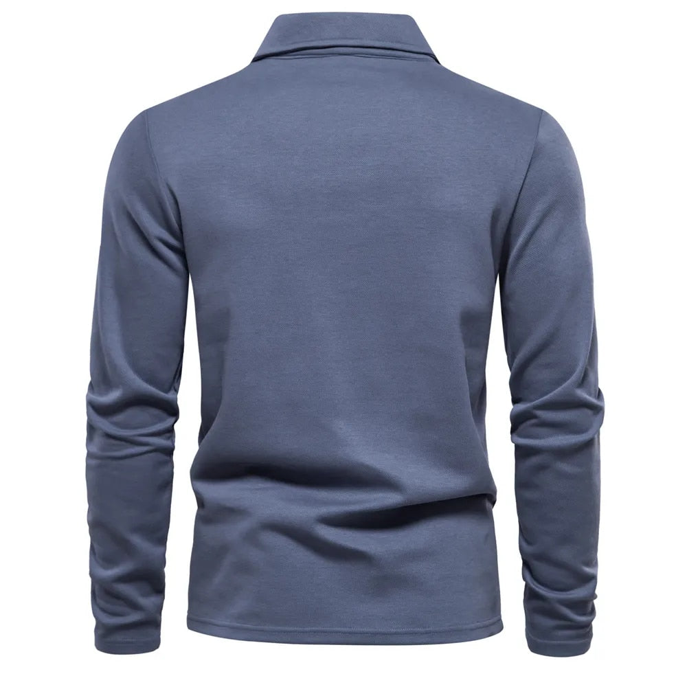 Camisa casual de manga larga para hombre, diseño elegante y confortable. Ideal para la moda masculina actual.