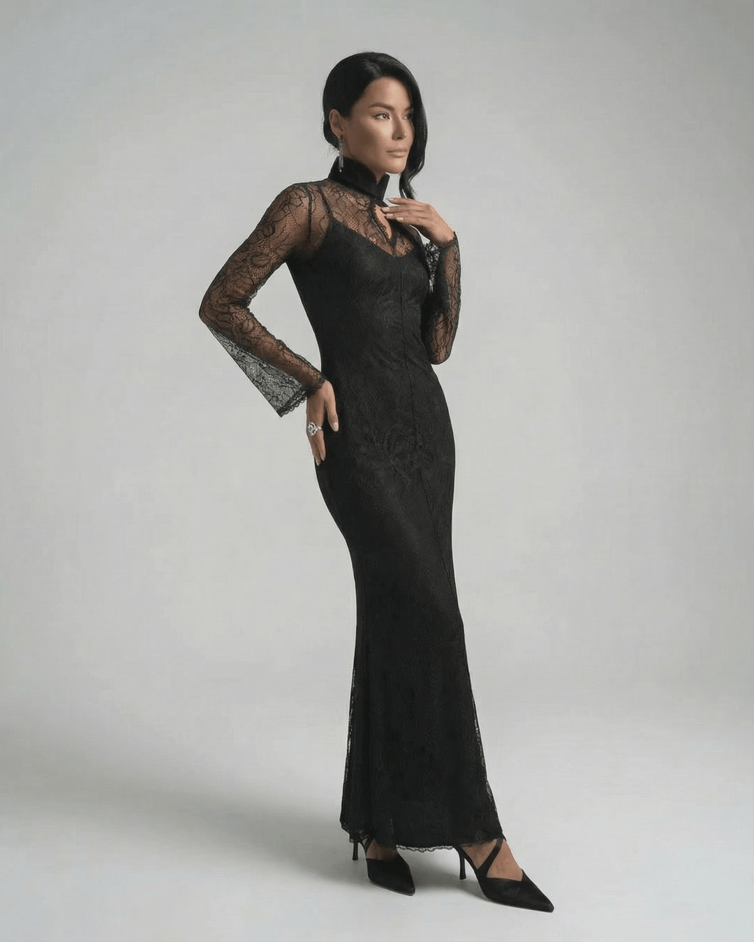 Vestido de noche formal Noctavia para mujer, perfecto para elegancia y estilo refinado.