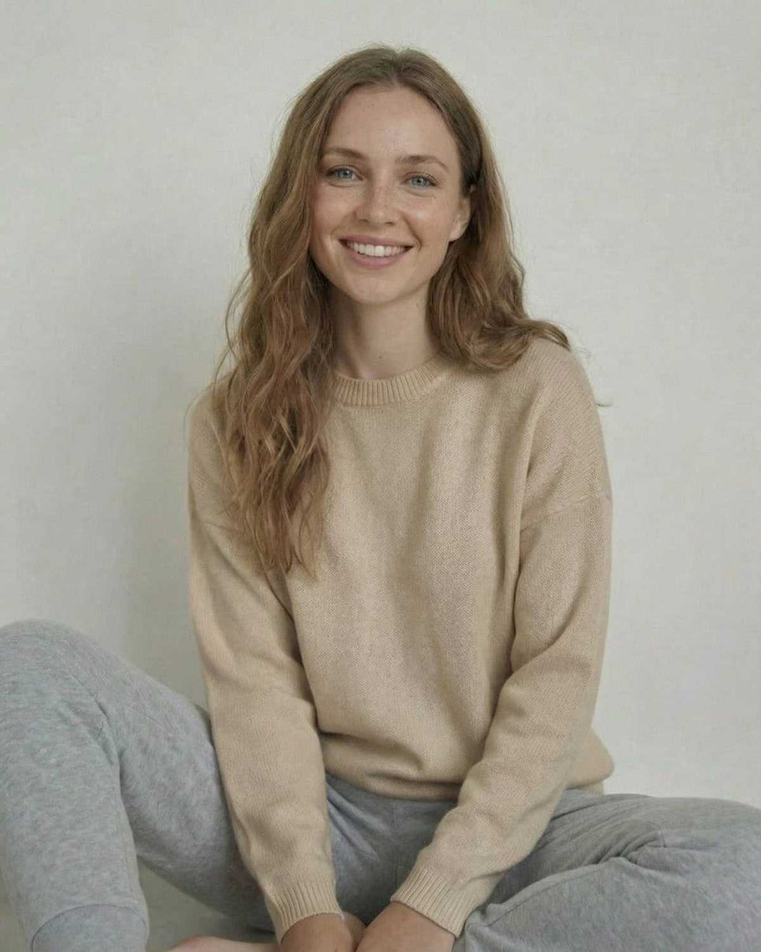 Pullover Siena de mujer, comodidad elegante y relajada. Suéter de cuello redondo para un look casual chic.