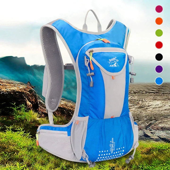 Mochila de aventura impermeable, ligera y duradera, para exploradores de camping.