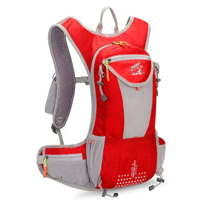 Mochila de montañismo impermeable, ligera, duradera para expediciones y viajes.