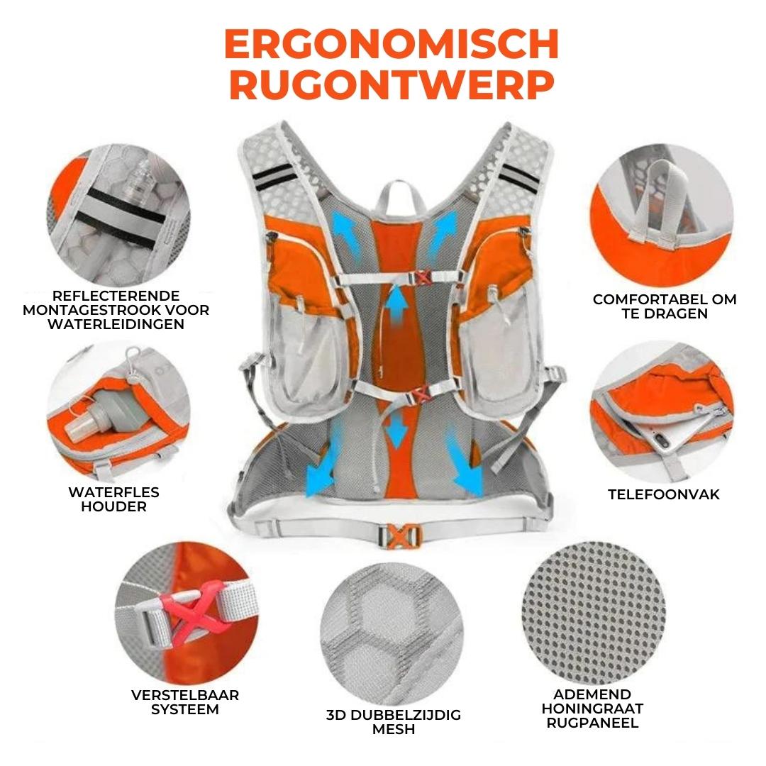 Mochila de montañismo impermeable, ligera y resistente, esencial para tu aventura.