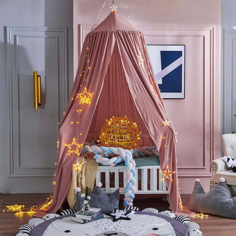 Dosel infantil bloqueador de luz para cama. Ideal para sueño, privacidad y decoración de habitación de niños.