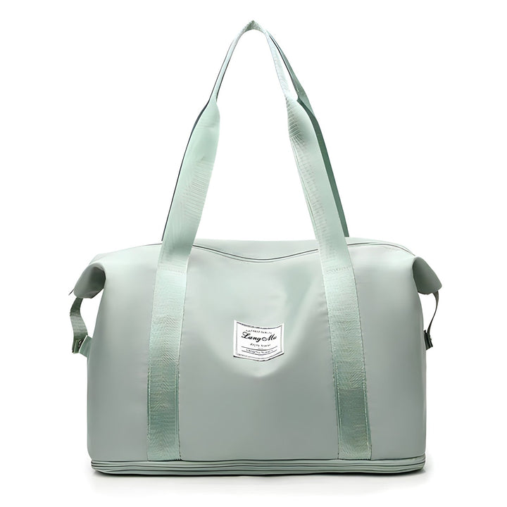 Bolso impermeable resistente para mujer. Espacioso, ideal para viajes, gimnasio y escapadas ligeras.