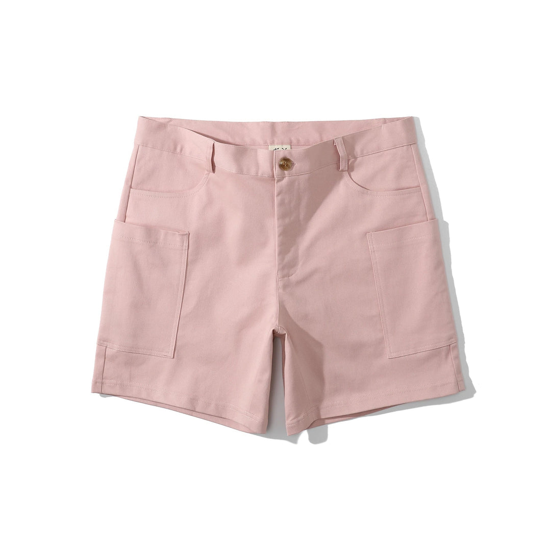 Pila de shorts cargo para hombres en varios colores, versatilidad y estilo para tu armario de verano casual.