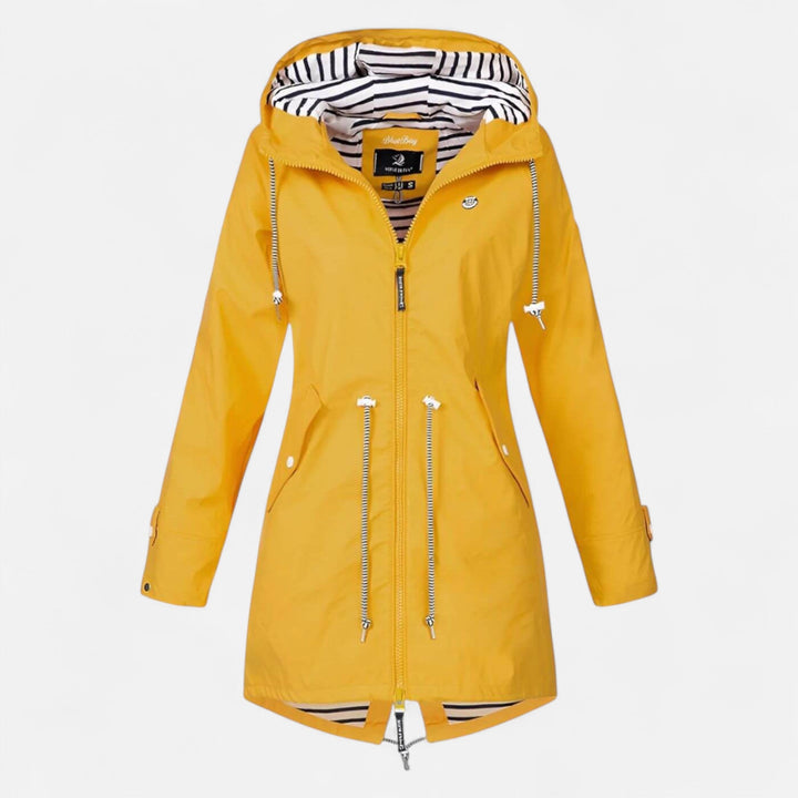 Chaqueta cortavientos de mujer con capucha, ligera y transpirable, para primavera u otoño.