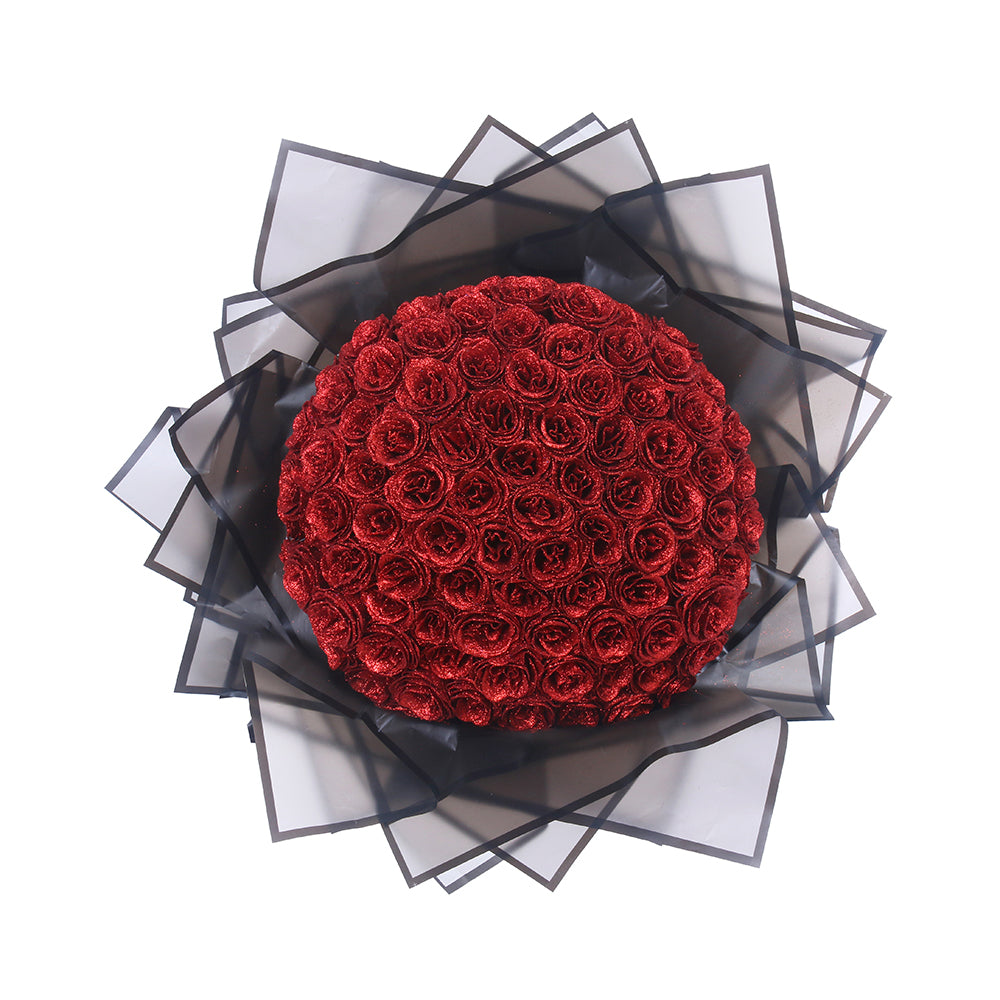 Flores eternas brillantes sin mantenimiento, ramo de lujo para decoración del hogar. Regalo especial. [[lstfy-media:4]]