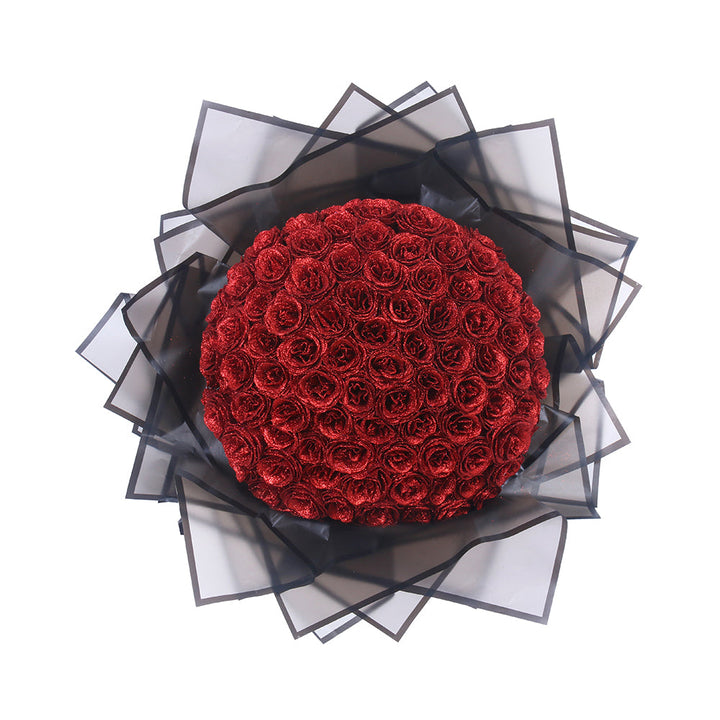 Flores eternas brillantes sin mantenimiento, ramo de lujo para decoración del hogar. Regalo especial. [[lstfy-media:4]]