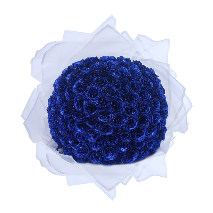 Primer plano de pétalos brillantes de rosas eternas. Decoración lujosa y duradera para el hogar. [[lstfy-media:8]]
