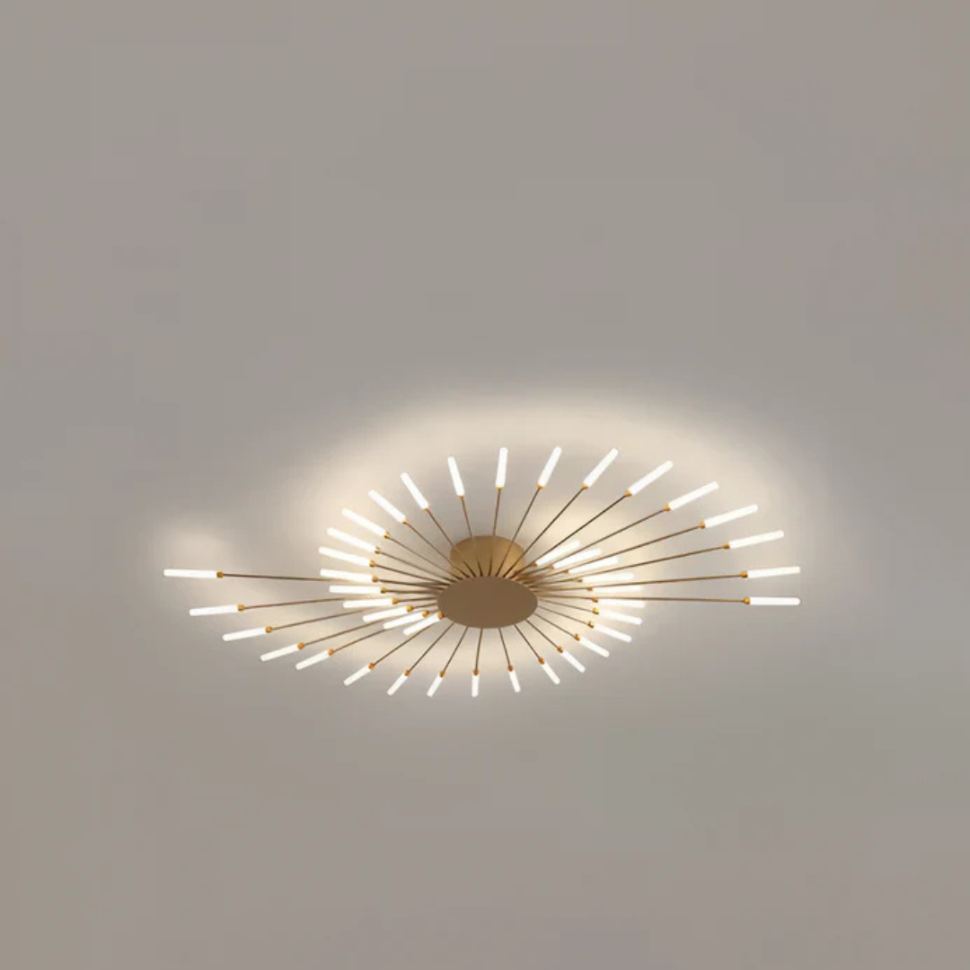 Lámpara de techo LED Luxe, luz neutra y estilo elegante para tu hogar.