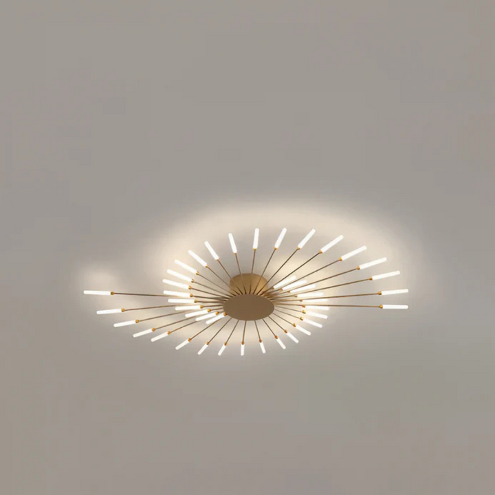 Lámpara de techo LED Luxe, luz neutra y estilo elegante para tu hogar.